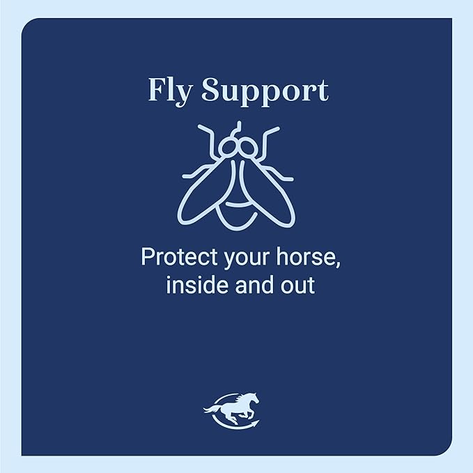 SmartEquine Comfort Fly Mask with SmartCore Technology | UV Horse Mask | UPF 50 | Forelock Hole | Stretch Material | Fine Mesh Around Ears | Moisture-Wicking for Cool Comfort (Cob)
