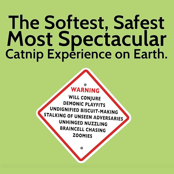 Fiend Catnip Safety-Cut 100% Pure Potent Fine Cat Nip for Cats &amp; Kittens – Ultra Potent, North American – 1 Cup (34.5g) Canister – Go Ahead, Create a Monster!
