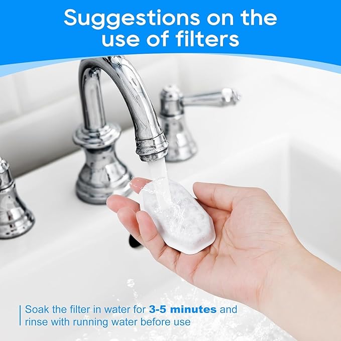 16+16 Pack Pet Water Fountain Filter Compatible with Rellaty &amp; Fit for Neareal 108oz/3.2L Automatic Dog Water Dispenser, Cat Filters for Fountain Cat Bowl