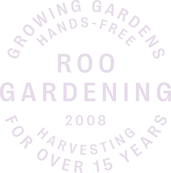 Roo Gardening Apron with Pockets &amp; Harvesting, Picking Pouch - Adjustable, Water-resistant, Washable Canvas Cotton