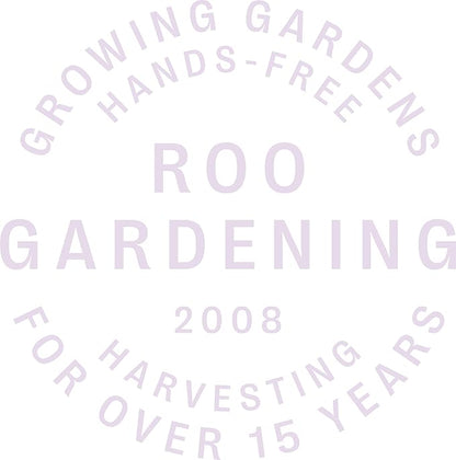 Roo Gardening Apron with Pockets &amp; Harvesting, Picking Pouch - Adjustable, Water-resistant, Washable Canvas Cotton