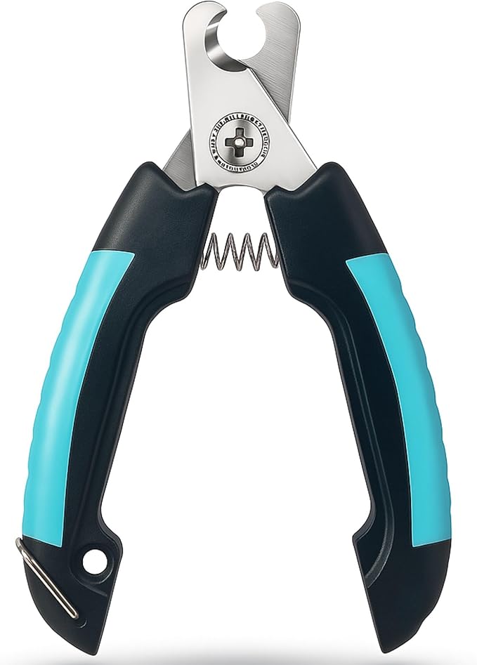 Professional Dog Nail Clippers for Medium &amp; Large Dogs, Cats – Safety Guard, Stress-Free Trimming