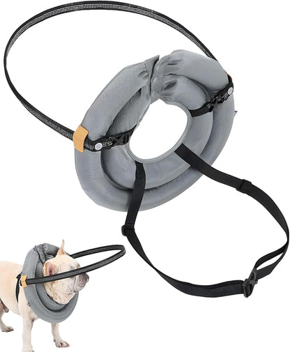 Blind Dog Harness, Lightweight Collar for Dogs&amp;Cats, Adjustable Blind Dog Collar Harness, Pet Anti-Collision Ring for Blind, Eye Injury, Vision Impairment Pets for Protective &amp; Build Confidence XXL