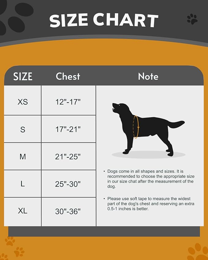 MIDOG No-Pull Dog Harness | Adjustable &amp; Reflective Pet Harness Leash Set for Small Medium Large Dogs Walking, Training| No Choke, Front Clip, Soft Padded Vest with Easy Control Handle - Black, M