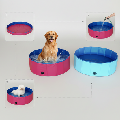 Collapsible Pet Splash &amp; Bath Pool
