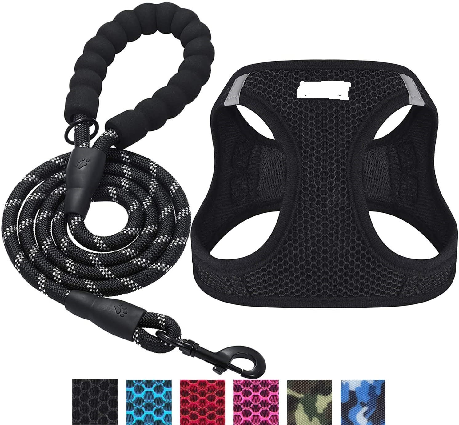 Reflective Harness &amp; Dog Leash