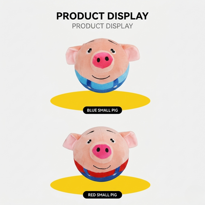 Interactive Jumping Pig Toy Ball