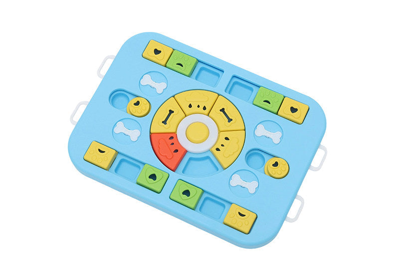 Dog Toy For Entertainment And Self-Amusement Sounding Pet Food-Dispensing Toy Sniffing Mat