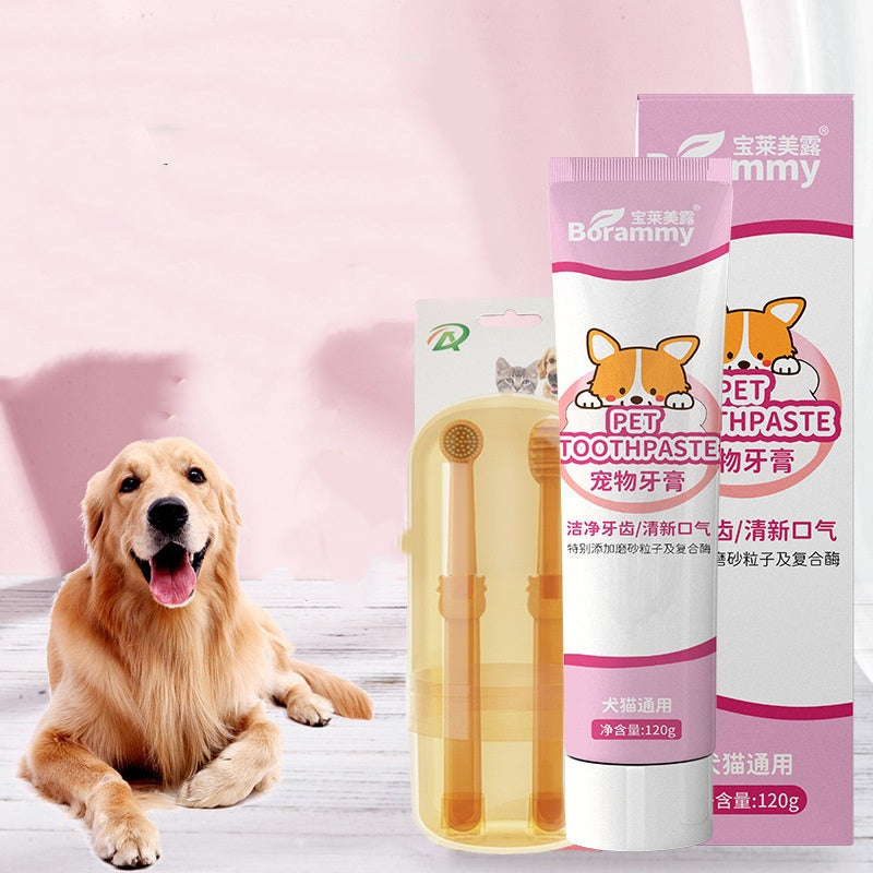 120g Dog Toothbrushing Oral Care Edible Cat Toothpaste