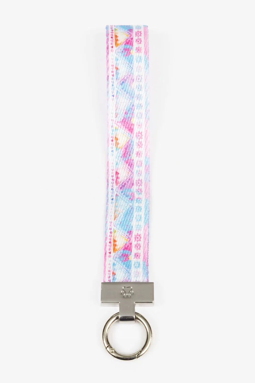 Pink and Blue Tribal Dog Bandana &amp; Matching Keychain