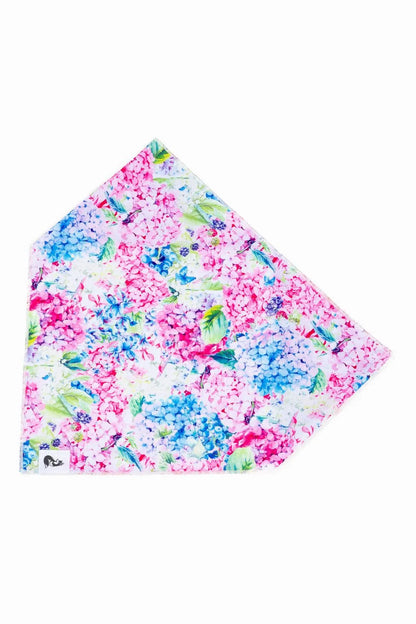 Hydrangea Haven Dog Bandana &amp; Matching Keychain