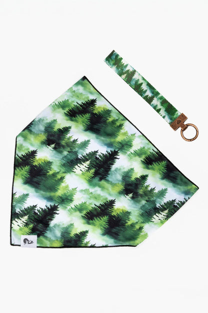 Evergreen Explorer Dog Bandana &amp; Matching Keychain