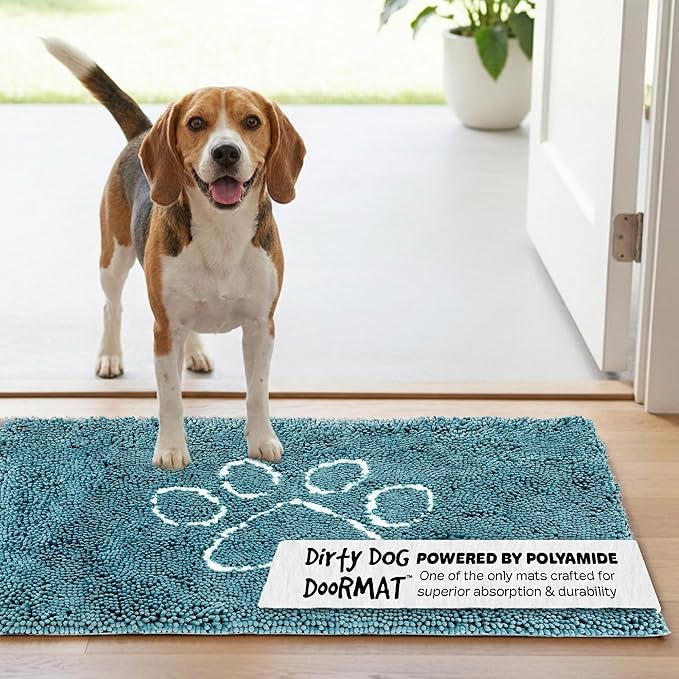 DGS Dirty Dog Doormat Runner Microfiber Mud &amp; Water Trapping Floor Mat