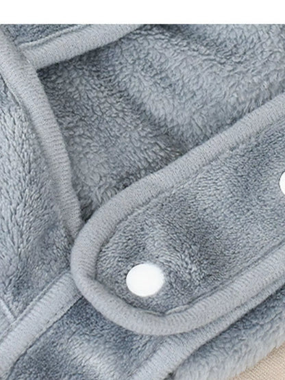 Cozy Pet Carrier Apron with Paw Holes