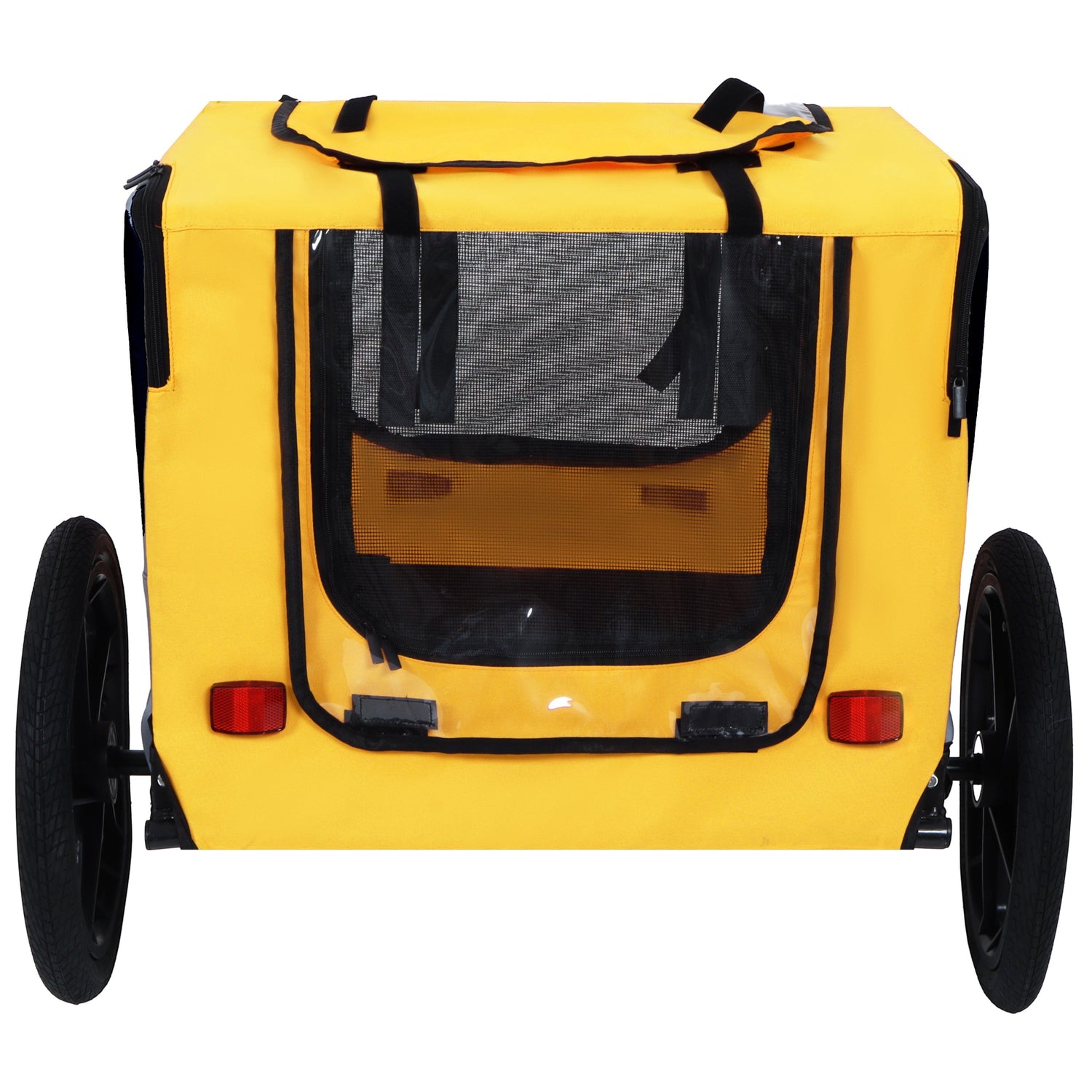 Pet Bike Trailer Dog Cart for Medium Dogs up to 66 lbs