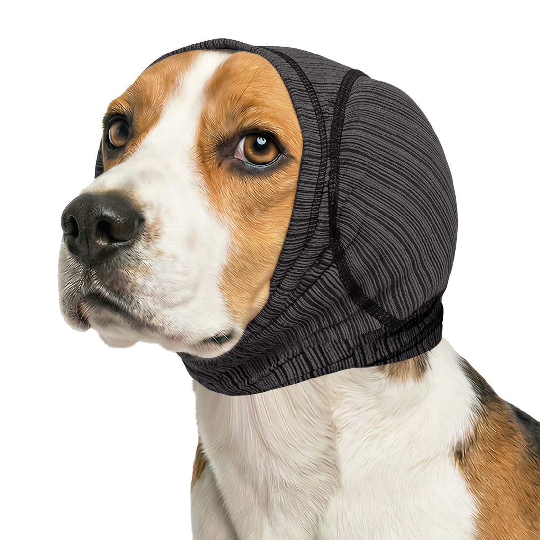 Soft Dog Ear Cover For Loud Noises,Thunderstorm&amp;Fireworks-Dog Ear Wrap Hematoma For Ears Surgery Recovery Prevent Shaking, Scratching-Dogs Head Cover For Bathing, Grooming, Rainy Walks,Swimming
