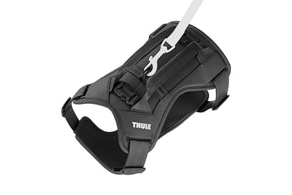 Thule Cappy Dog Harness L - Crash-Tested for Safety - Seatbelt passthrough - Adjustable &amp; Easy to Clean - Padded Breathable mesh Panels - Leash Loop - Step-in Design