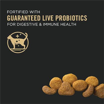 Purina Pro Plan High Protein Cat Food With Probiotics for Cats, Chicken and Rice Formula - 3.5 lb. Bag
