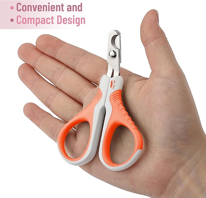 Mr. Pen Cat Nail Trimmer - Orange, Kitten &amp; Small Dog Nail Clipper, Cat Claw Trimmer
