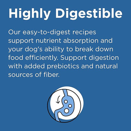 BIXBI Rawbble Dry Dog Food, Turkey, 24 lbs - USA Made with Fresh Meat - No Meat Meal &amp; No Corn, Soy or Wheat - Freeze Dried Raw Coated Dog Food - Minimally Processed for Superior Digestibility