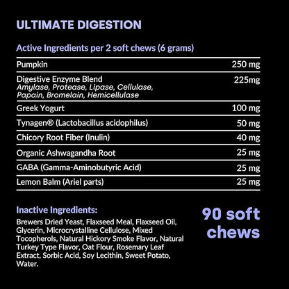 Kayode Ultimate Digestion. Fast Facting Anti Diarrhea for Dogs. Dog Fart Remedy &amp; Dog Gas Relief. Natural Nutrients for Healthier, Firmer Stools. Pumpkin &amp; Digestive Enzymes for Dogs.