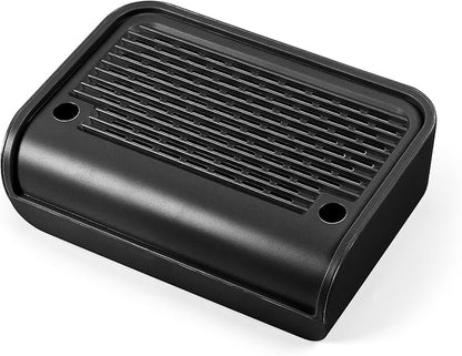 Cat Litter Box Step, Cat Litter Box Ramp Mat with Filter Function for Self-Cleaning Cat Litter Box, Easy to Clean, Cat Pedal Step Stool Ideal for Kitten &amp; Elderly Cats (Black)