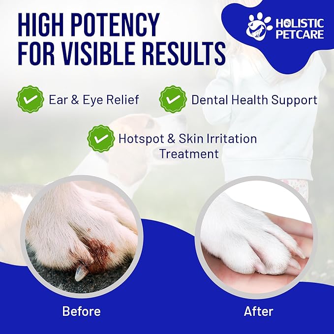 Colloidal Silver Spray for Dogs, Cats, Horses &amp; Birds - 20 PPM Effective Wound Care, Hot Spot Treatment, Skin Relief &amp; Immune Support - All-Natural Pet Silver Spray (16 Oz)
