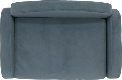 Paws &amp; Purrs Cat Sofa Bed, Pet Couch for Indoor Cats Elevated Cat Beds with Removable Washable Mattress Cover for Kitten, Puppy or Small Animal- 31.5" Wide, Cornflower