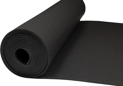 Playsafer Genaflex Rubber Gym Floor Mat - Heavy Duty Commercial Protective Gym Flooring Roll, 8mm Thick (4&