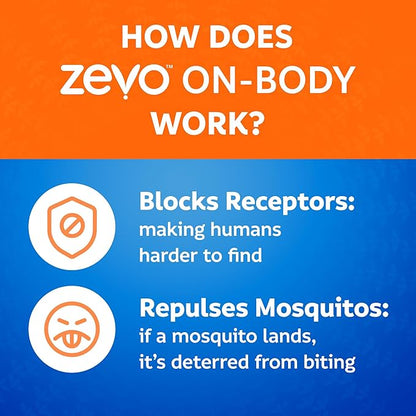 Zevo On-Body Tick &amp; Mosquito Repellent Spray - 8-Hour Insect &amp; Bug Spray - Odorless, Non-Sticky Formula for The Whole Family (1 Pump Bottle &amp; 2 Aerosol Bottles)