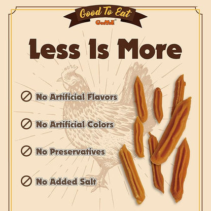 Gootoe Chicken Dog Treats – Chicken Sticks (Mini) 1.5 lb – All Natural, Grain-Free, Low Fat, Premium Training Chews, Healthy &amp; Easily Digestible