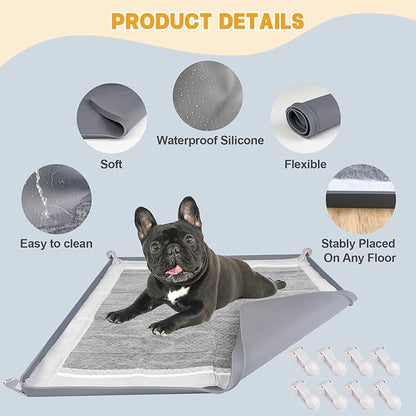 Dog Pee Pad Holder, Puppy Pad Holder Tray for 24&