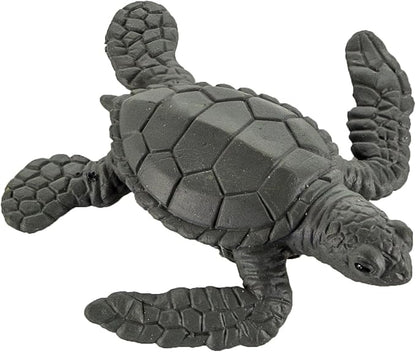 Safari Ltd. Life Cycle of a Green Sea Turtle - Educational Toy Figurines - Miniature Turtle Lifecycle Collection for Boys, Girls &amp; Kids Age 4+