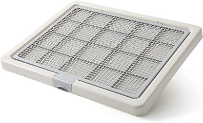 Smart Paws Large 76X62CM Pet Training Tray,Pet Training Pads Holder,Pet Toilet (Grey)