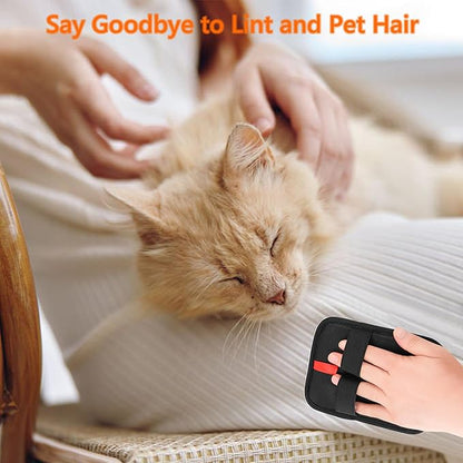 Pet Hair Removal Glove，Static Electricity Grooming Mitt Tool for Dogs &amp; Cats - Remove Fur from Pets, Furniture, Car Seats