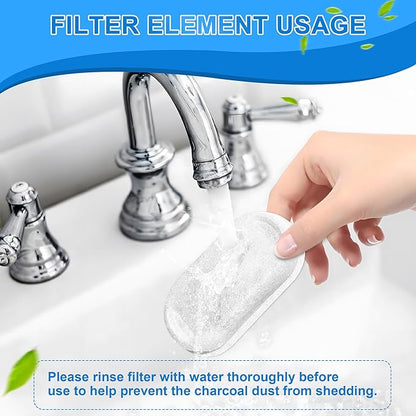 Cat Water Fountain Filters, 32 Pack Cat Replacement Filters for Stainless Steel 108oz/3.2L&amp; 67oz/2L adjustable Flow Pet Water, Dog Fountain Filter（16+16 Pack）