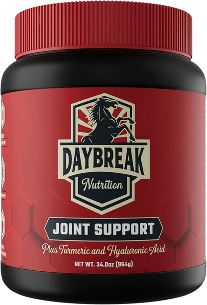 8 in 1 Maximum Strength Equine Joint Supplement - Joint Supplement for Horses - Glucosamine, MSM, Chondroitin, Turmeric, Hyaluronic Acid, Manganese, &amp; Boswelia - 964g (30 Servings)