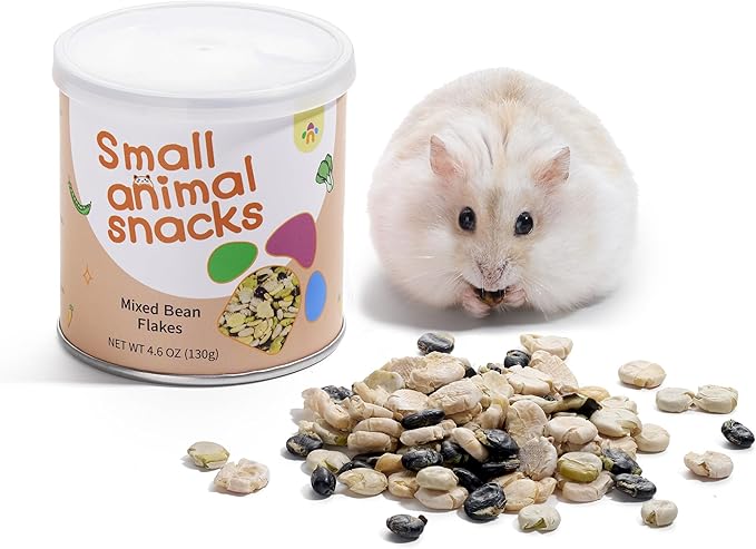 Niteangel Hamster Snack &amp; Treats Toy - Small Animal Natural Treat for Dwarf Syrian Robo Hamsters Gerbils Mice Lemmings Degus or Other Small-Sized Pets