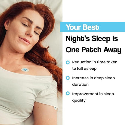 Natural DEEP Sleep Patches for Adults | 5X Extra Strength Sleep Patch: 8-Hour Time-Release Formula | Sleepy Stickers with Ashwagandha, Magnesium, Passionflower, Valerian Root, Lemon Balm &amp; Chamomile