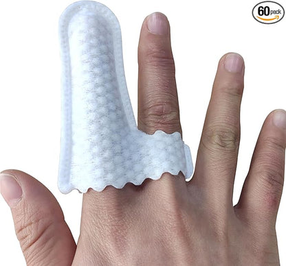 H&amp;H Pets Disposable Finger Toothbrush Dental Dry Wipes for Dogs &amp; Cats -Ultra Soft, Fragrance Free, Hypoallergenic, 60 Count