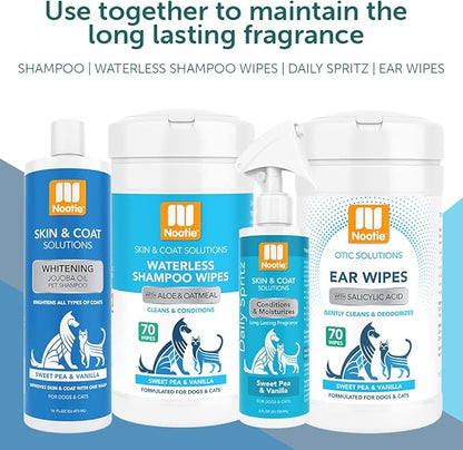 Nootie - Pet Shampoo for Sensitive Skin - Revitalizes Dry Skin &amp; Coat - Natural Ingredients - Gentle Dog Shampoo - Cleans &amp; Conditions