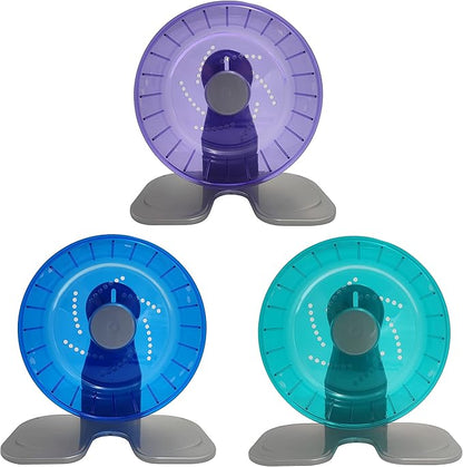 Petest Hamster Exercise Wheel, Silent Spinner Hamster Running Wheels, Diameter 8.3 inch, Green