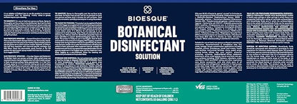 Bioesque Botanical Disinfectant Solution, Heavy Duty Broad-Spectrum Disinfectant, Kills 99.9% of Bacteria, Viruses*, Fungi, &amp; Molds, 55 Gallon (Pack of 1)