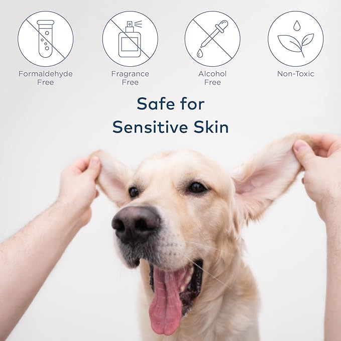 Cotton Swabs for Dogs and Cats - Cat &amp; Dog Ear Cleaner Long Cotton Swab - Extra Long Stick, Cat &amp; Dog Ear Cleaning Kit for Puppies and Pets, Multipurpose Pet Cotton Swabs for Ears (100 Buds)