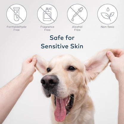Cotton Swabs for Dogs and Cats - Cat &amp; Dog Ear Cleaner Long Cotton Swab - Extra Long Stick, Cat &amp; Dog Ear Cleaning Kit for Puppies and Pets, Multipurpose Pet Cotton Swabs for Ears (100 Buds)