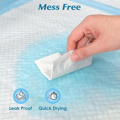 50 Count 36" x 36" Super Absorbency Disposable Underpads - Leakproof Quick Drying Pads for Baby, Puppy &amp; Adults, Bed Pads, Incontinence &amp; Dog Pee
