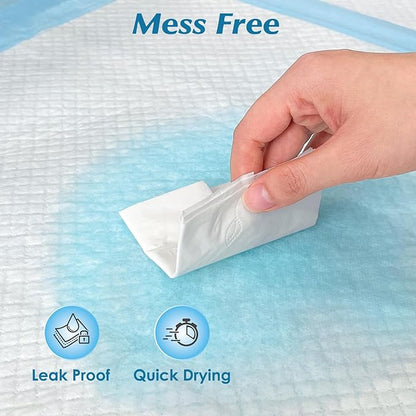 50 Count 30” x 36” Super Absorbency Disposable Underpads, Leakproof Quick Drying, Baby Puppy &amp; Adults Bed Pads Disposable Adults, Dog Pee Pads Extra Large, XXL Incontinence Pads