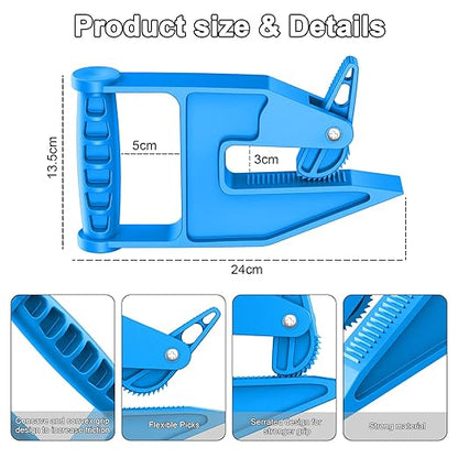 Pair of Mat Movers Tool - Mat Grippers - Heavy Duty Stall Mat Handlers for Horse Mat, Gym Mat, Trailer Mat &amp; Rubber Mats -Ergonomic Mat Puller Perfect for Barn &amp; Home, Durable and Save Time