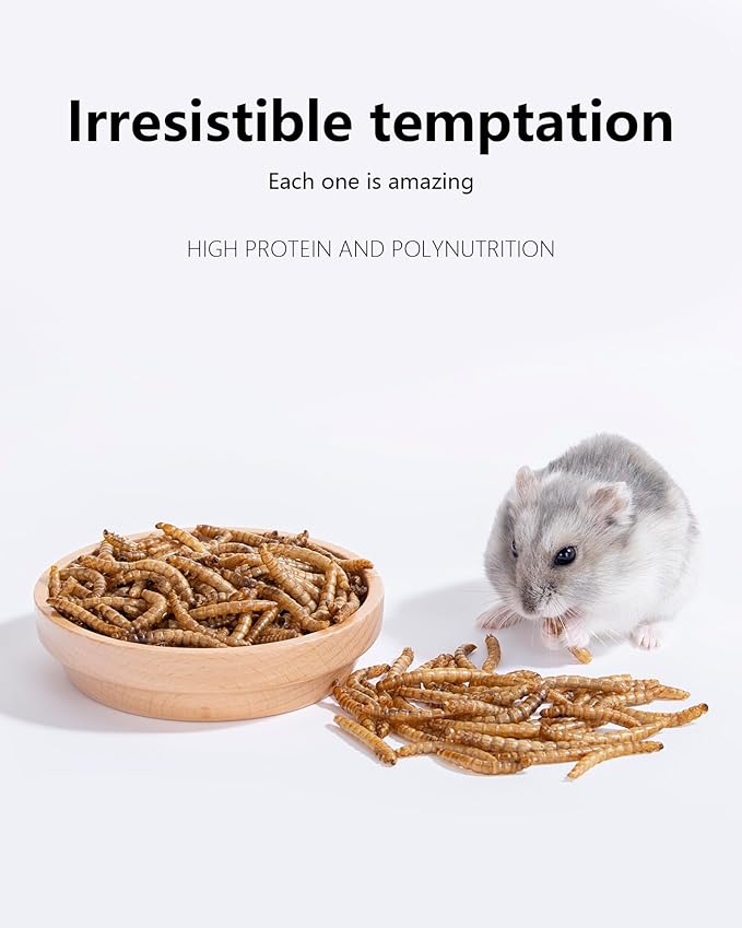 Niteangel Small Animal Snack &amp; Treats - Small Critter Natural Treat for Dwarf Syrian Hamsters Gerbils Mice Sugar Glider Hedgehogs Chickens Birds