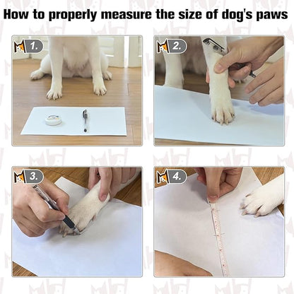 BEAUTYZOO Anti Slip Dog Socks for Small Medium Large Dogs with Grips Straps on Hardwood Floor Protection Wear, Traction Control 3 Pairs Double Side Paw Protector to Prevent Licking for Girl or Boy